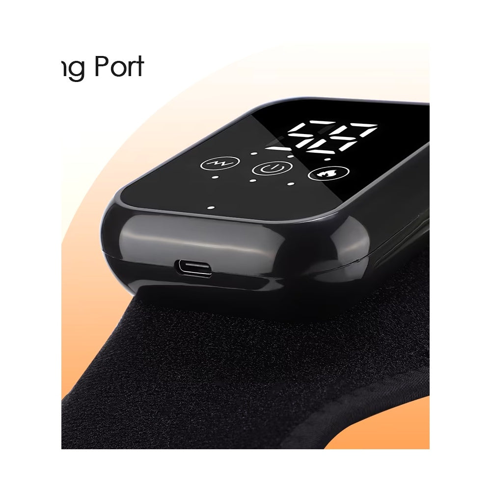 Type-C charging port on Solara ankle massager